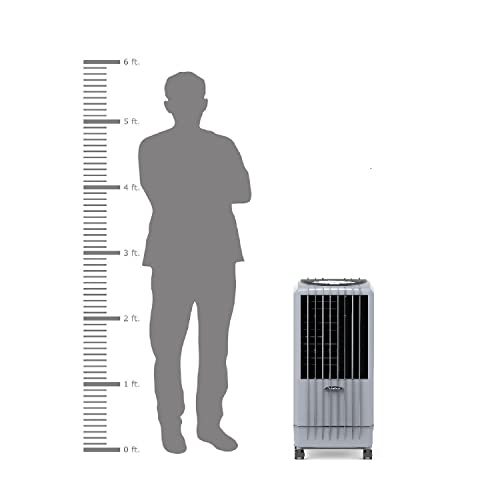 Climatizador Symphony Diet 8i Casa & Escritório - Compacto Potente Econômico Ctrl Remoto Tecnologia i-Pure 8 Litros 95w 220v Cinza