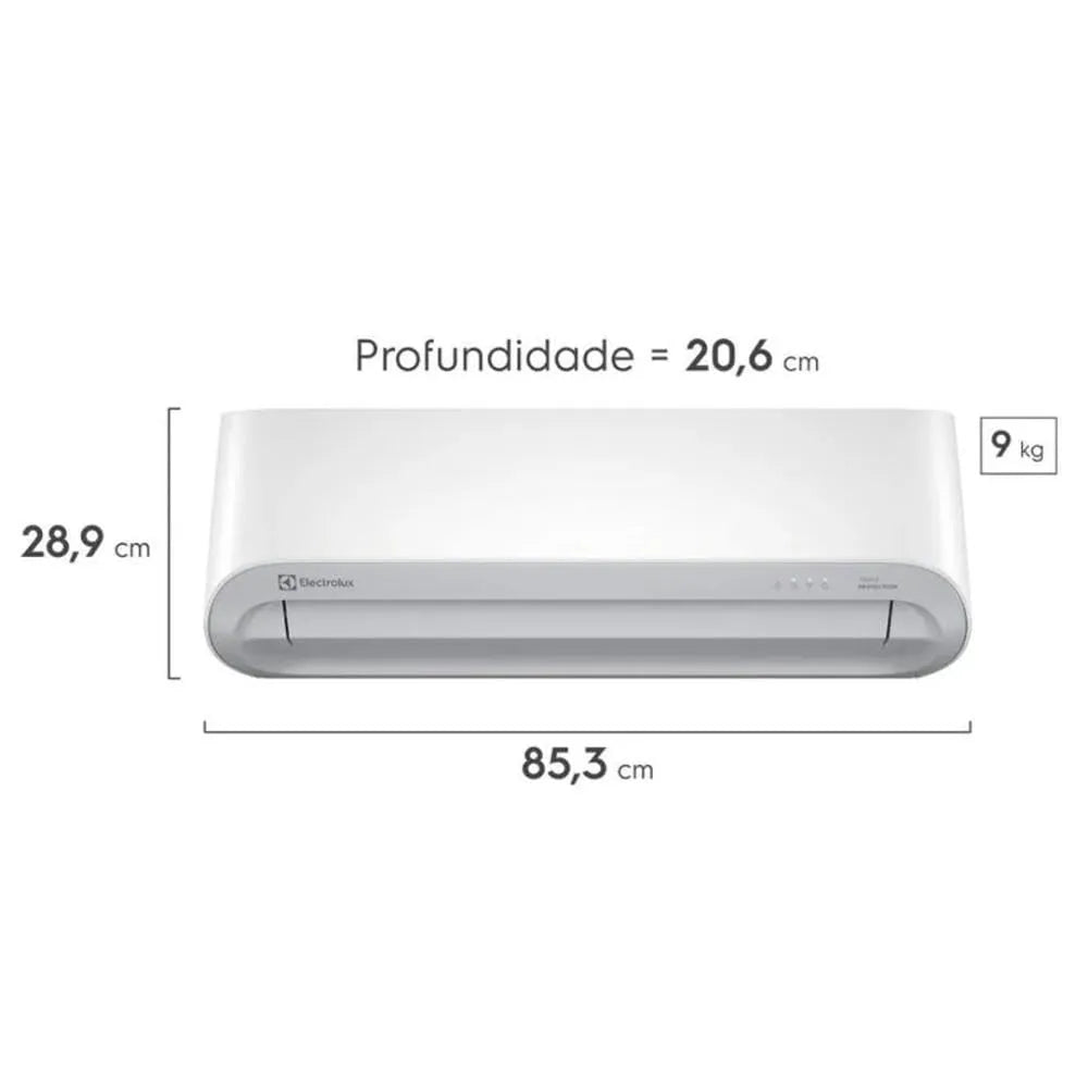 Ar-Condicionado Electrolux Split 9.000 BTUs Color Adapt Frio (UI09F/UE09F) 220V
