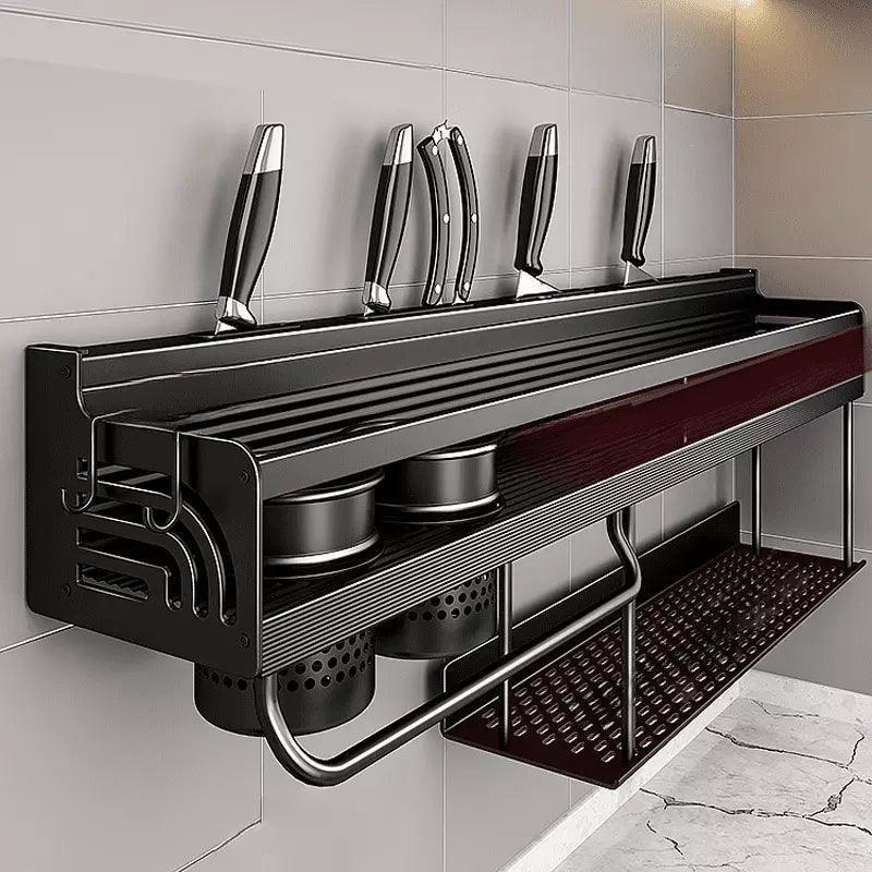 Prateleira para Cozinha em Aço Inox Multifuncional Lenogue - Casa Amarela