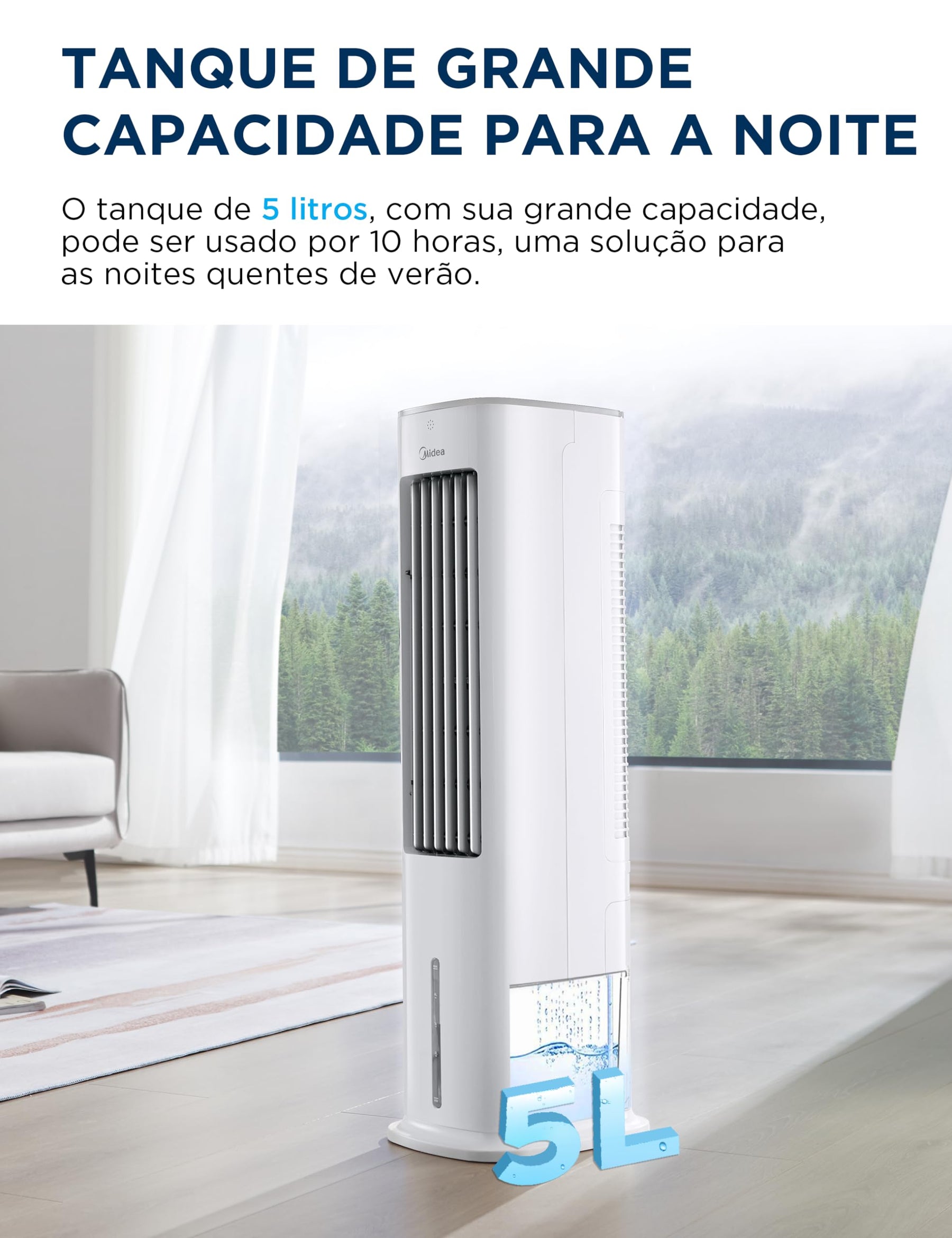 Climatizador de Ar Digital Midea 127V 60Hz