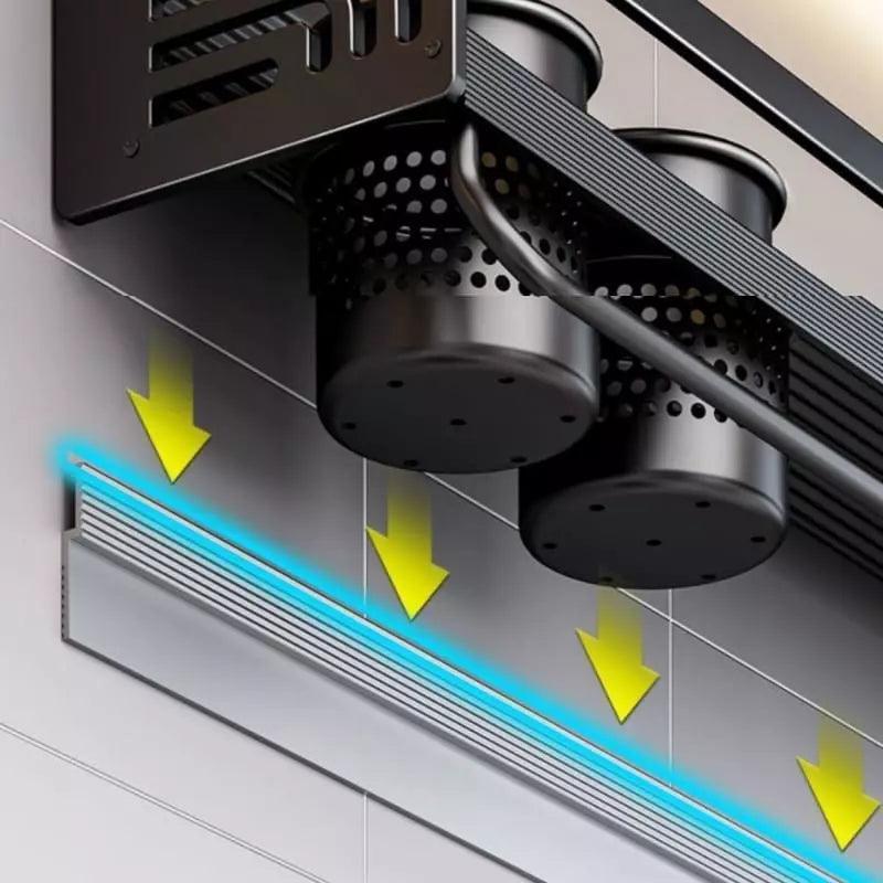 Prateleira para Cozinha em Aço Inox Multifuncional Lenogue - Casa Amarela