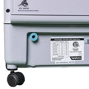 Climatizador Symphony Diet 8i Casa & Escritório - Compacto Potente Econômico Ctrl Remoto Tecnologia i-Pure 8 Litros 95w 220v Cinza