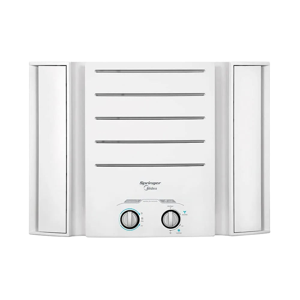 Ar Condicionado Janela Springer Midea 7500 BTU/h Frio Mecânico QCK078BB - 127 ou 220 Volts