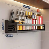 Prateleira para Cozinha em Aço Inox Multifuncional Lenogue - Casa Amarela