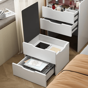 Penteadeira GlowSmart Multifuncional - Novidade 2025 - Casa Amarela