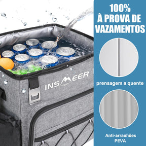 INSMEER Coolers e Bolsas Térmicas Com Rodas - 40 Litros.