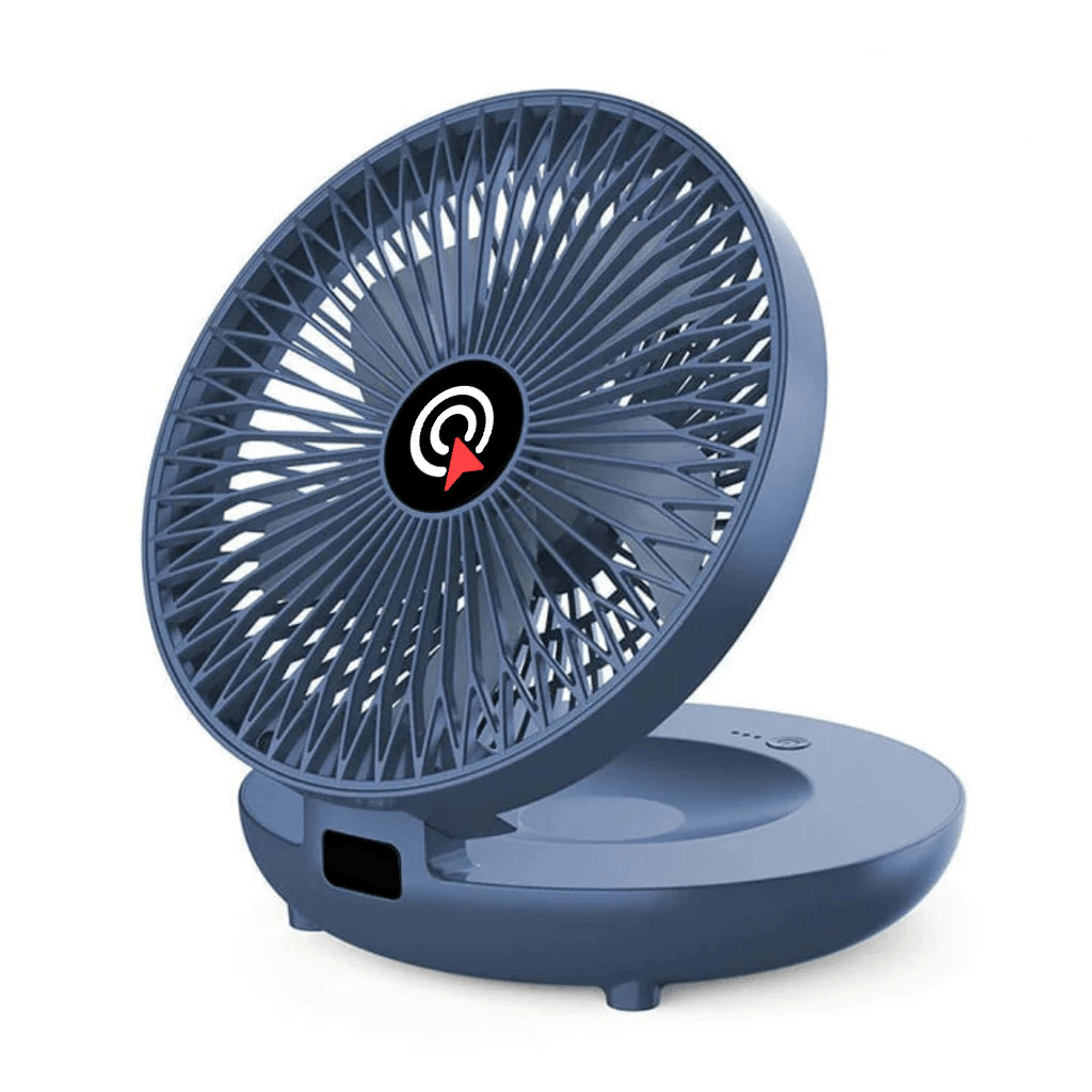 Mini Ventilador Power Fresh 3 em 1: Dobrável, Portátil e Potente - A Brisa Que Viaja Com Você! - Casa Amarela