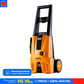 Lavadora de Alta Pressão e Desobstruidora WAP - Ousada Plus Ultra 2200 1500W 1750PSI + Brinde Exclusivo - Casa Amarela